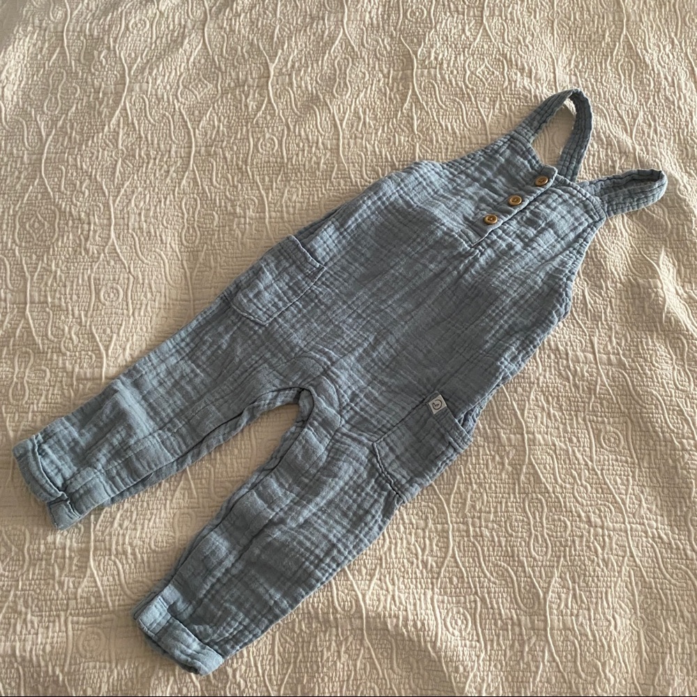 Little Planet Carter’s Muslin Overalls 18 months